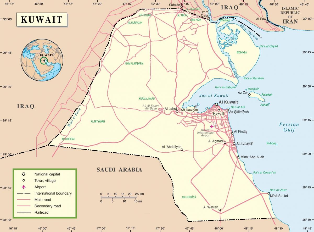 Кувейт Дорожная карта