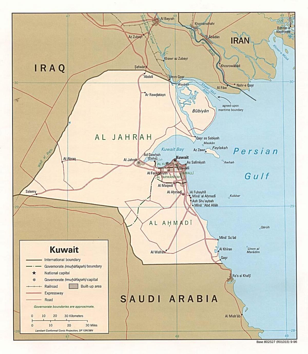 карта сафат Кувейт