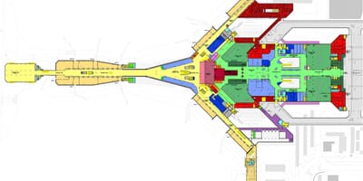 Кувейт международный терминал аэропорта карте